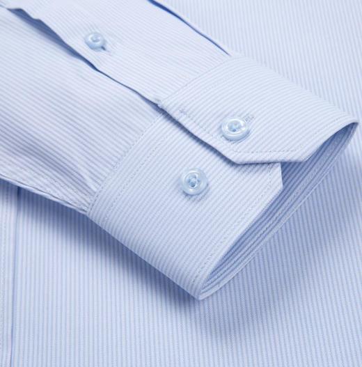 【服饰鞋包】商务职业正装免烫长袖白色衬衫 商品图3