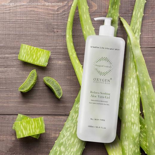 韩国 OxygenCeuticals 氧丽可丝 天然芦荟修复凝胶 150ml /1000ml 商品图1