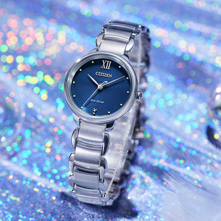 西铁城日本官方正品花语风吟系列光动能女表EM0920-86L 商品图4