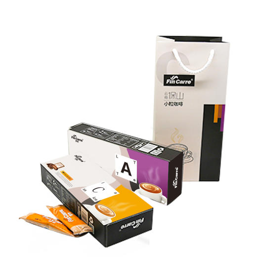 斐咖速溶【炭烧风味\经典原味\拿铁风味】25g*20 超值大克重 商品图1