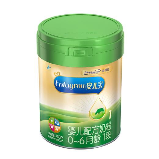 百汇店-美赞臣安儿宝婴儿配方奶粉（0-6月龄.1段750克罐装) 商品图0
