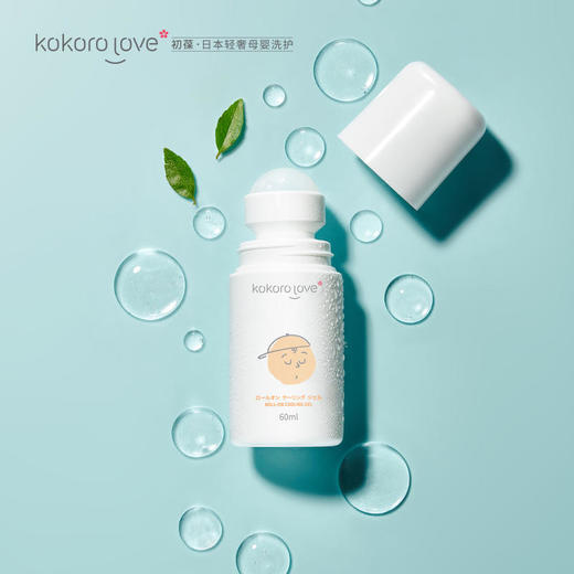 kokorolove初葆婴儿童修护滚滚珠冰露日本原产宝宝夏季舒缓走珠 商品图0