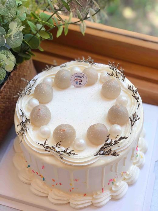 水果荔枝奶油蛋糕 下单前请仔细阅读商品详情 商品图0