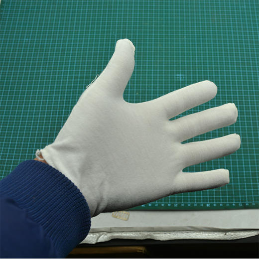 作业手套劳保手套 白纱手套1包12对【637】 商品图1