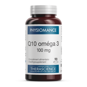 德诺海科 THERASCIENCE 鱼油辅酶胶囊 Q10 OMEGA 3 100 mg 90粒装