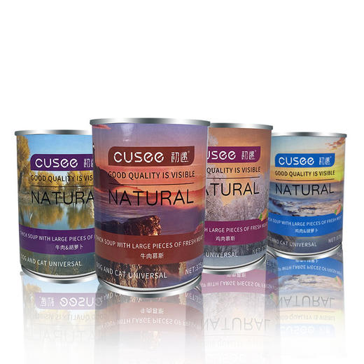 【狗狗罐头】初遇狗罐头宠物大罐头375g湿粮伴侣 商品图1