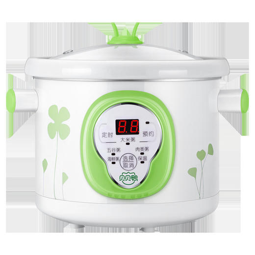 【电饭煲】贝贝鸭宝宝辅食锅煲粥锅婴儿煮粥熬粥锅电饭煲电炖锅A12H 商品图2