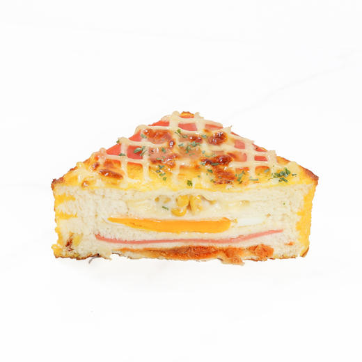 【焗烤三明治】浓浓焗香，配料丰富，元气十足！ 商品图0