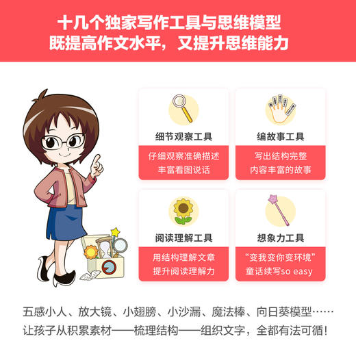 张泉灵的作文课 这样观察 作文更丰富 泉灵的语文课内容研发部著 商品图2