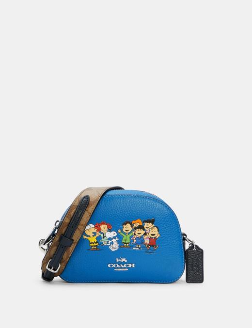 21限量版coachx史努比联名款miniserena馒头包