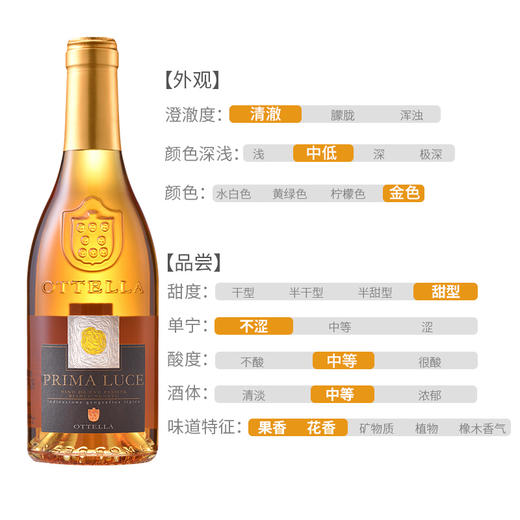 欧德罗庄园白马露曦白葡萄酒375ml 商品图2