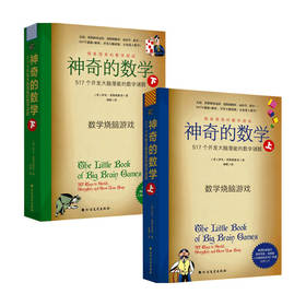 神奇的数学 517个开发大脑潜能的数学谜题 升级版上下 数学烧脑游戏 开发脑力创造力 益智游戏 小学初高中数学知识趣味题