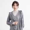 价值3000+ 蒋欣款！三宅早秋新款褶皱拉链连帽薄款防晒衣/外套 显瘦百搭 日本进口聚酯纤维 轻盈透气性好 上身舒适 带齐标签吊牌！ 商品缩略图1