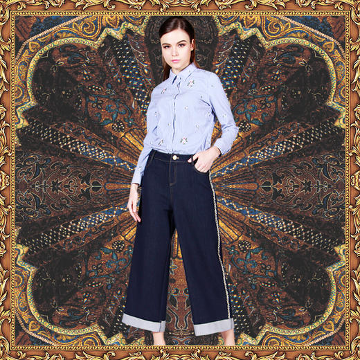 【伯妮斯茵】173F119--蓝色衬衣--不变的方向-《宁静之美》 商品图2