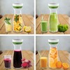 【乐购】西班牙FOSA智能真空保鲜瓶淡奶油牛奶柠檬蜂蜜玻璃密封瓶1.2L 商品缩略图1