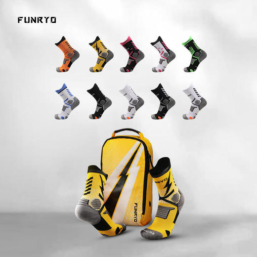 蜂锐FUNRYO-运动防滑中袜 商品图1