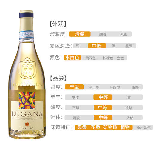 【小规格装】欧德罗庄园卢卡娜白葡萄酒375ml 商品图2