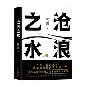 沧浪之水 阎真 著 中国文学小说 入围茅盾文学奖 一本可以帮你找到立足之地的人生之书