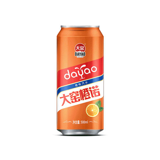 大窑500ml嘉宾橙味汽水 商品图0