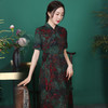 崔万志旗袍 | 2021新品富贵满堂旗袍裙 商品缩略图2