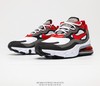 耐克Nike Air Max 270 React白黑瑞亚赛车系列气垫百搭运动慢跑鞋CI3866-002 商品缩略图1