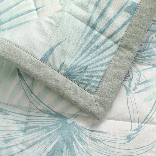 绿意沙发巾北欧简约加厚贡缎绗缝沙发垫 商品图1