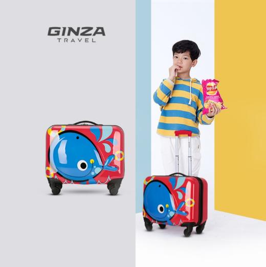 银座3D可爱儿童行李箱18寸迷你拉杆箱万向轮男女孩旅行箱 L-1505-1 商品图6
