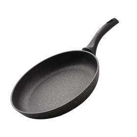 意大利原装进口 FLONAL火山岩黑金系列煎锅28cm家用燃气灶电磁炉