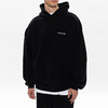 BALENCIAGA 巴黎世家 男士棉质字母徽标印花连帽卫衣 黑色 641679 TJVE5 1000 商品缩略图1