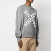 KENZO 高田贤三 男士灰色棉混纺logo印花棉质圆领卫衣 FA65 SW521 4MS 95 商品缩略图1