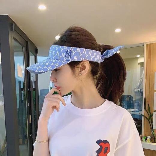 价值399 夏天的味道！男女帽子刺绣NY防晒遮阳帽 空顶蝴蝶结松紧带 运动休闲时尚 凹造型 完全不压头发 不乱发型 百搭实用 360°无死角 任何风格都可以驾驭！ 商品图2