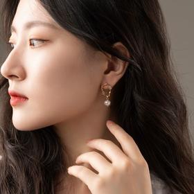 Manreya法式轻奢珍珠耳饰、项链丨一款多戴，天然淡水珍珠，进口14k注金