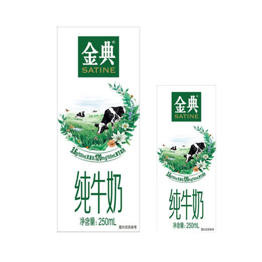 伊利金典纯牛奶【250ml】 商品图0