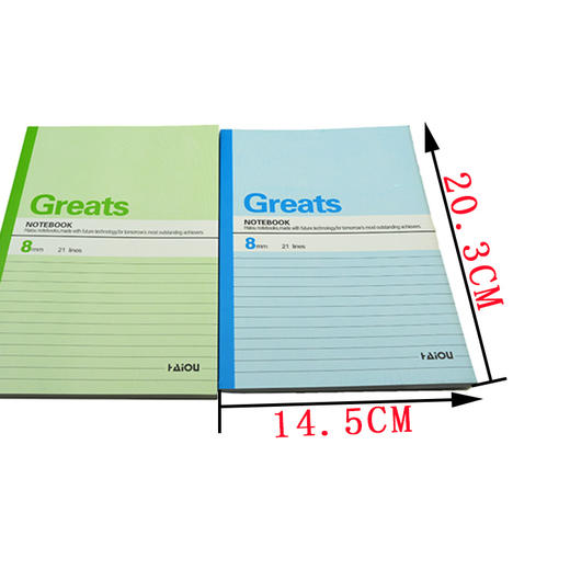 高级本便条本子8MM本 计数本笔记本文具软抄本 商品图0