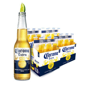科罗娜（Corona）墨西哥风味拉格特级啤酒 330ml*24瓶 整箱装 商品图0