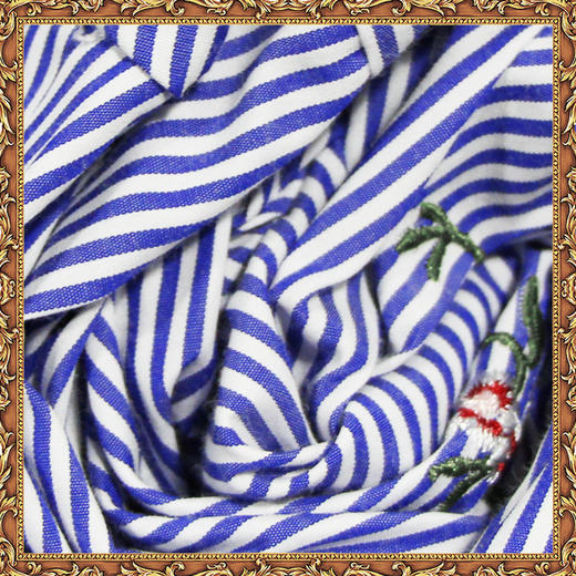 【伯妮斯茵】173F119--蓝色衬衣--不变的方向-《宁静之美》 商品图4