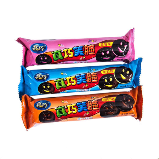 真巧冰淇淋风味笑脸55g