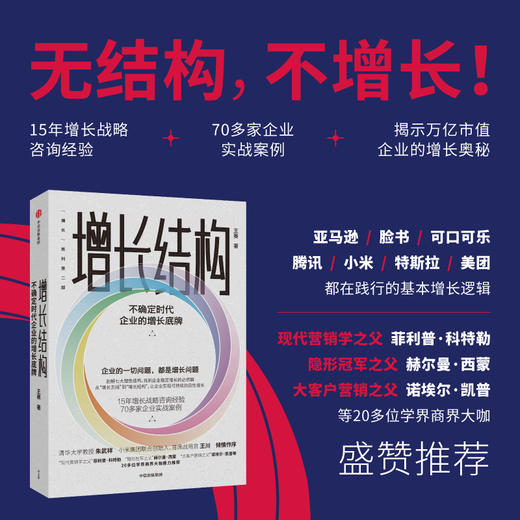 增长结构 不确定时代企业的增长底牌 王赛 著 王川朱武祥作序推荐无结构不增长 企业良性稳定增长 价值攀升 商品图0