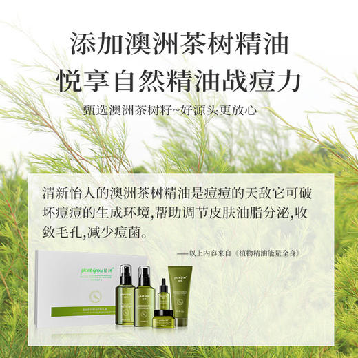 【美妆个护】澳洲茶树护肤礼盒 控油补水 水乳霜套装美容院护肤品套装面部套装 商品图1