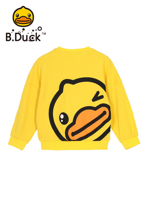 B.Duck小黄鸭童装秋季圆领卫衣105-150 BF3208911 商品图10