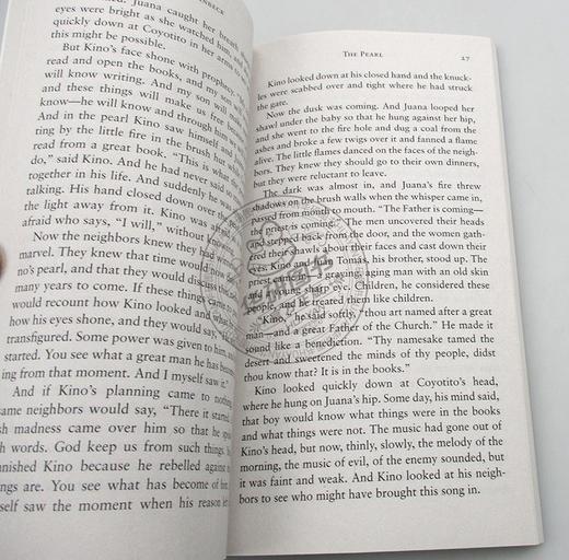珍珠 英文原版小说 The Pearl 诺贝尔文学奖作家 约翰斯坦贝克 John Steinbeck 进口原版英语书籍 英文版书 商品图2