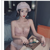 SSEMMY巴厘岛原创前扣聚拢蕾丝文胸套装双肩带交叉美背内衣夏日透气薄款收副乳无钢圈内衣裤 商品缩略图3