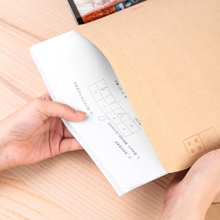 得力牛皮信封 增值税发票袋 25200/25201/25202 商品图4