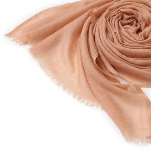  手工织自然植物染色羊绒披肩 SJN18P778B 商品图10