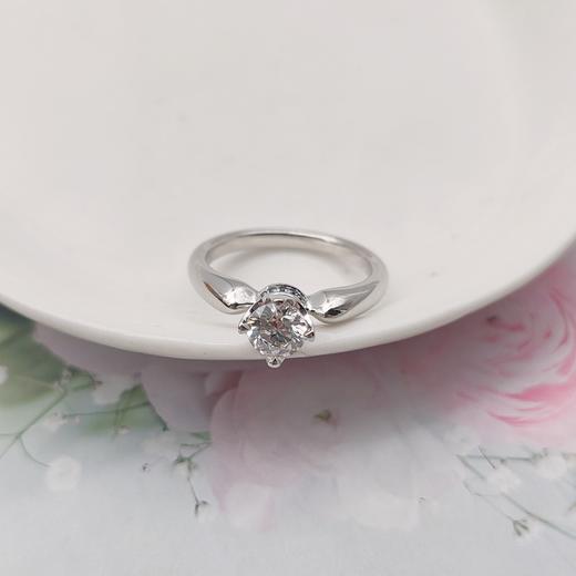 PT900钻石戒指（0.52ct）,圈口： 12#, 商品图2