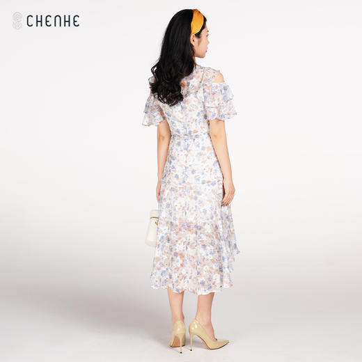 【偏小，拍大一码】 臣禾 碎花连衣裙9212024076  商品图5