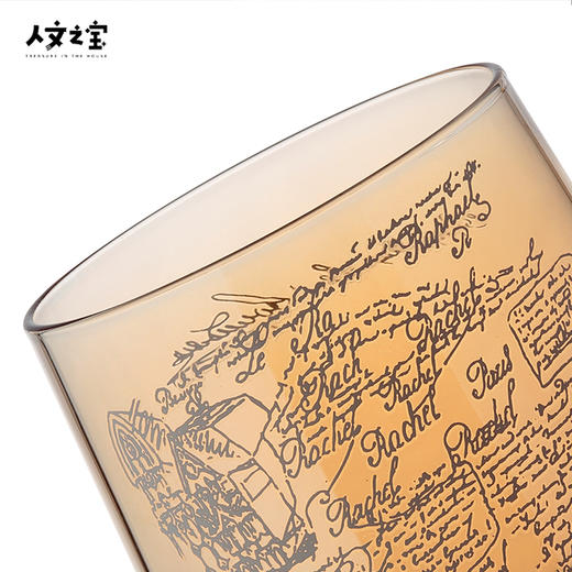 【人文之宝】陀思妥耶夫斯基手稿玻璃杯 商品图4
