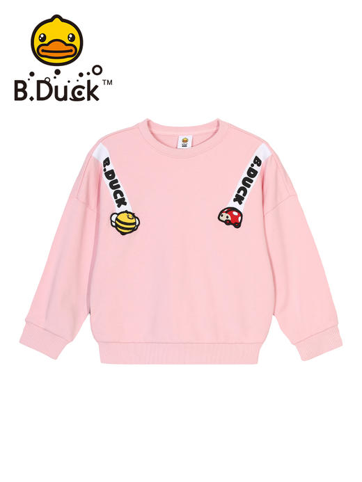 B.Duck小黄鸭童装秋季圆领卫衣105-150 BF3208911 商品图7