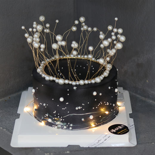 【生日蛋糕】黑底皇冠款 商品图0