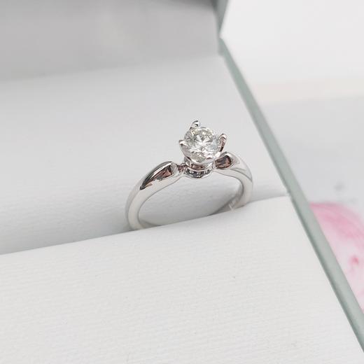 PT900钻石戒指（0.52ct）,圈口： 12#, 商品图0